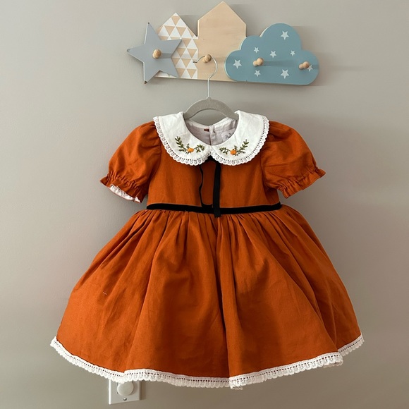 🔴SOLD🔴 [Size5] The Paper Doll Clothing iconic “Pumpkin Dress” - Picture 2 of 11